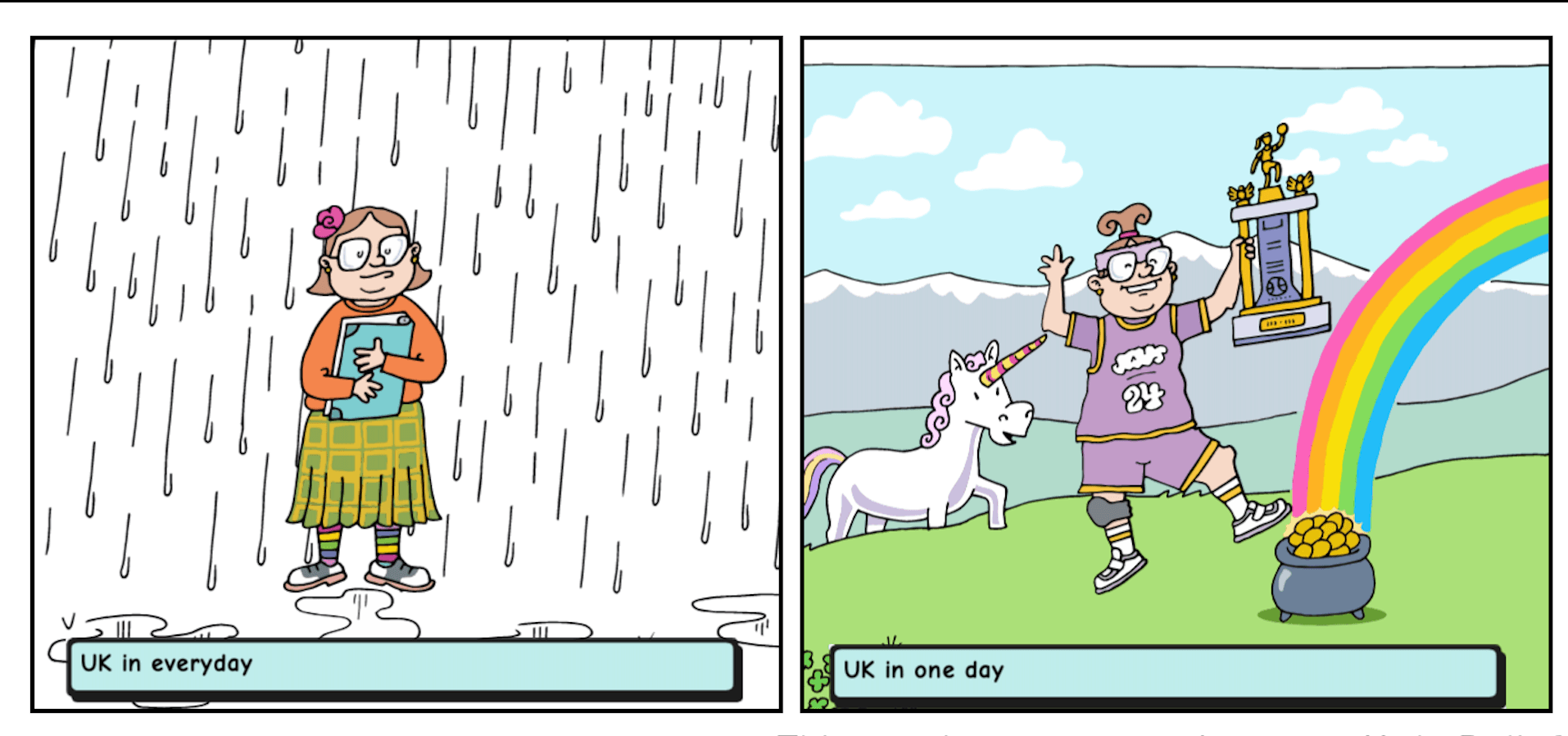 Every Day Rain and One Day Sun